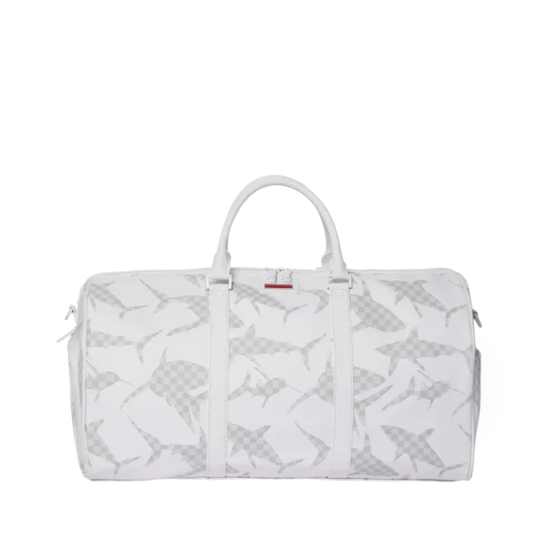 SHARK CHECK (WHITE) DUFFLE