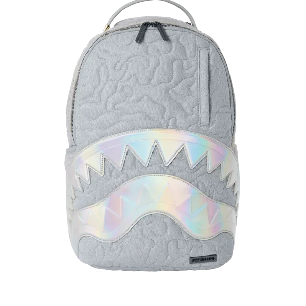 MIRASHAKU IRIDESCENT QUILT BACKPACK