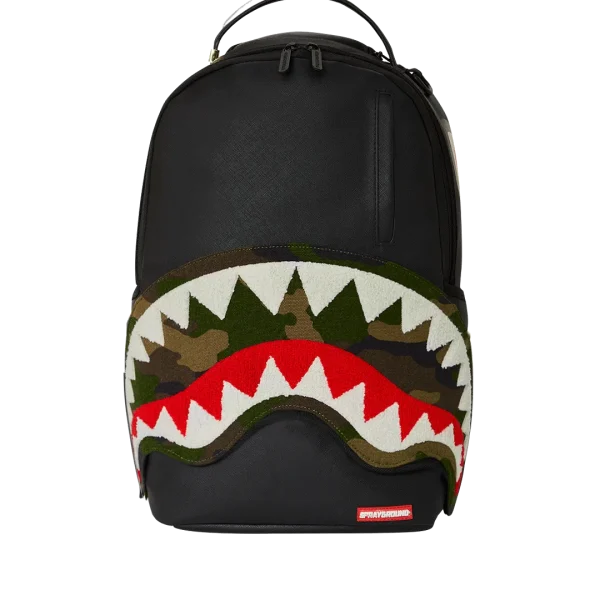 VELCRO SHARK - 3 INTERCHANGEABLE SHARKS BACKPACK (DLXV)