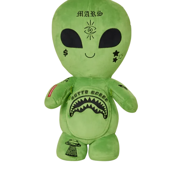 ALIEN PLUSH BACKPACK