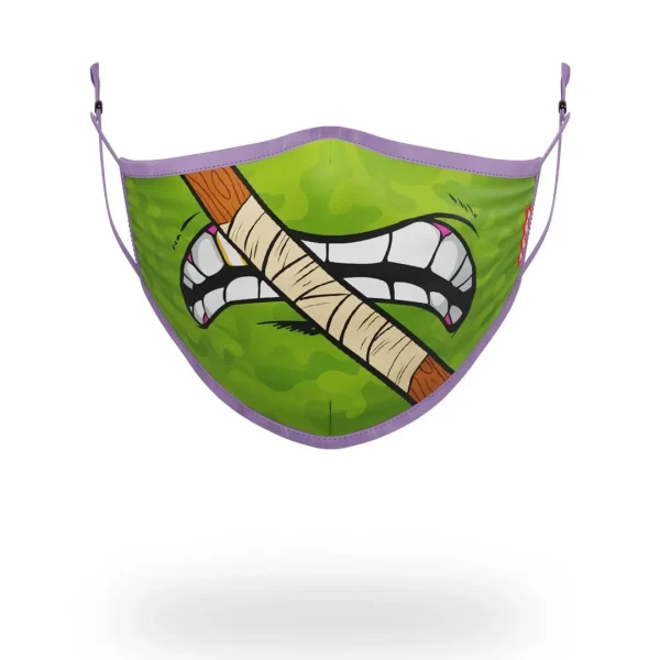 ADULT TMNT: DONATELLO SHARK FORM FITTING FACE-COVERING
