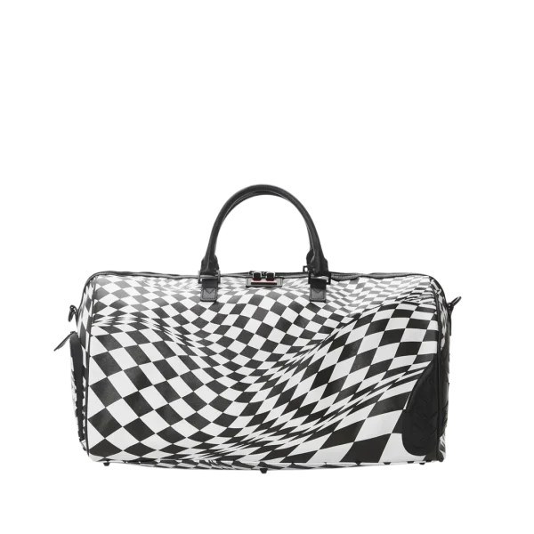 TRIPPY CHECK DUFFLE
