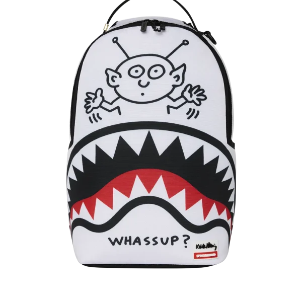 KEITH HARING WHASSUP ALIEN DLX BACKPACK
