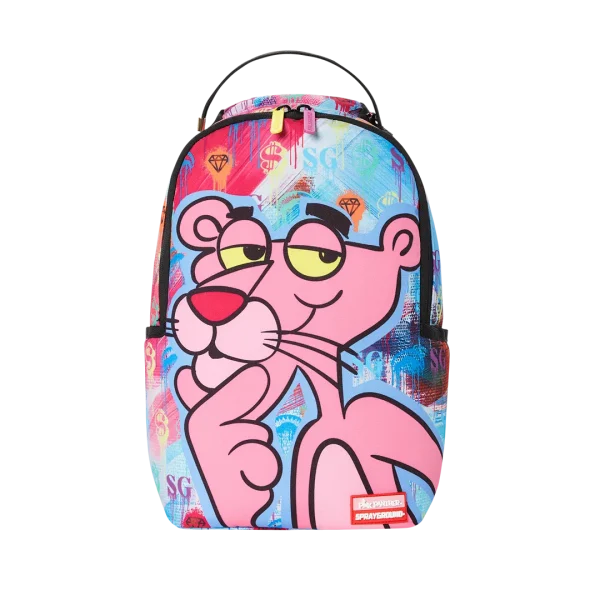 SMALL BACKPACK: PINK PANTHER ART CLASS