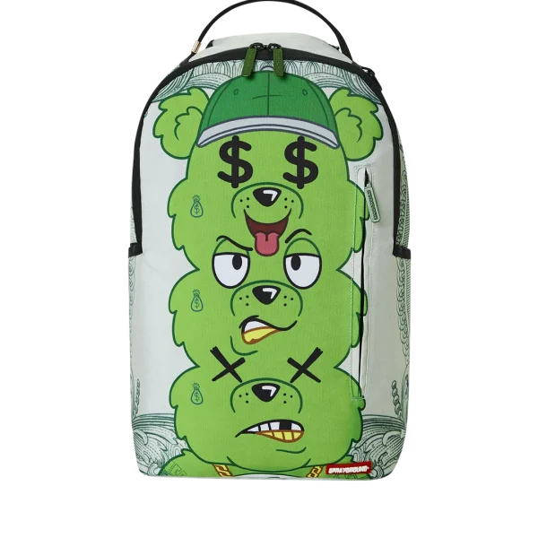MONEYBEAR SEEING TRIPLE BACKPACK