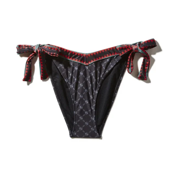 MIDNIGHT MONEY PATTERN BIKINI BOTTOM
