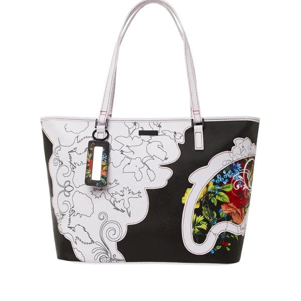THE FLORAL CUT TOTE
