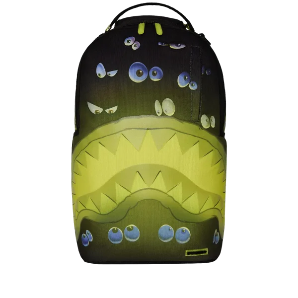 EYES ALL A GLOW (GLOW IN THE DARK) DLXR BACKPACK