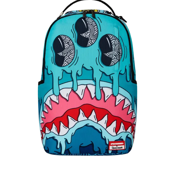 JORGE RODRIGUEZ THE ARTIST COLLAB DRIPS SHARKS BACKPACK