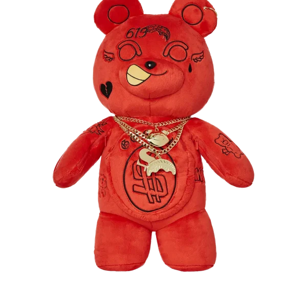 DIABLO PLUSH TEDDYBEAR BACKPACK