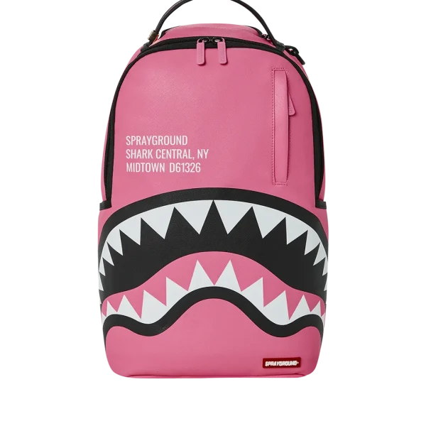 SHARK CENTRAL (PINK) BACKPACK (DLXV)