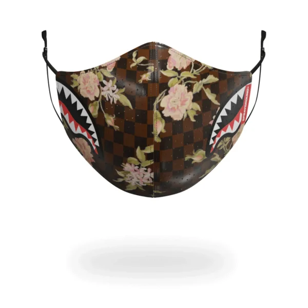 SHARKFLOWER VEGAN LEATHER FACE MASK