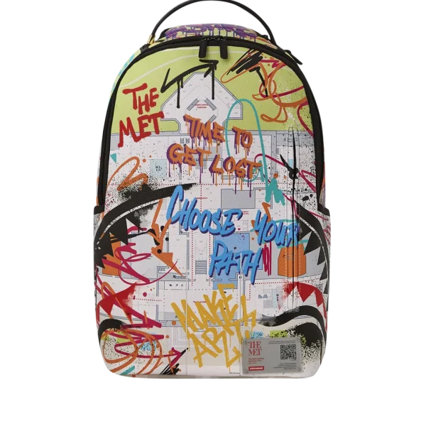 THE MET MAP CHOOSE YOUR PATH BACKPACK